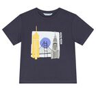 Boys Grey & White T-Shirts ( 2-Pack ), 2, hi-res