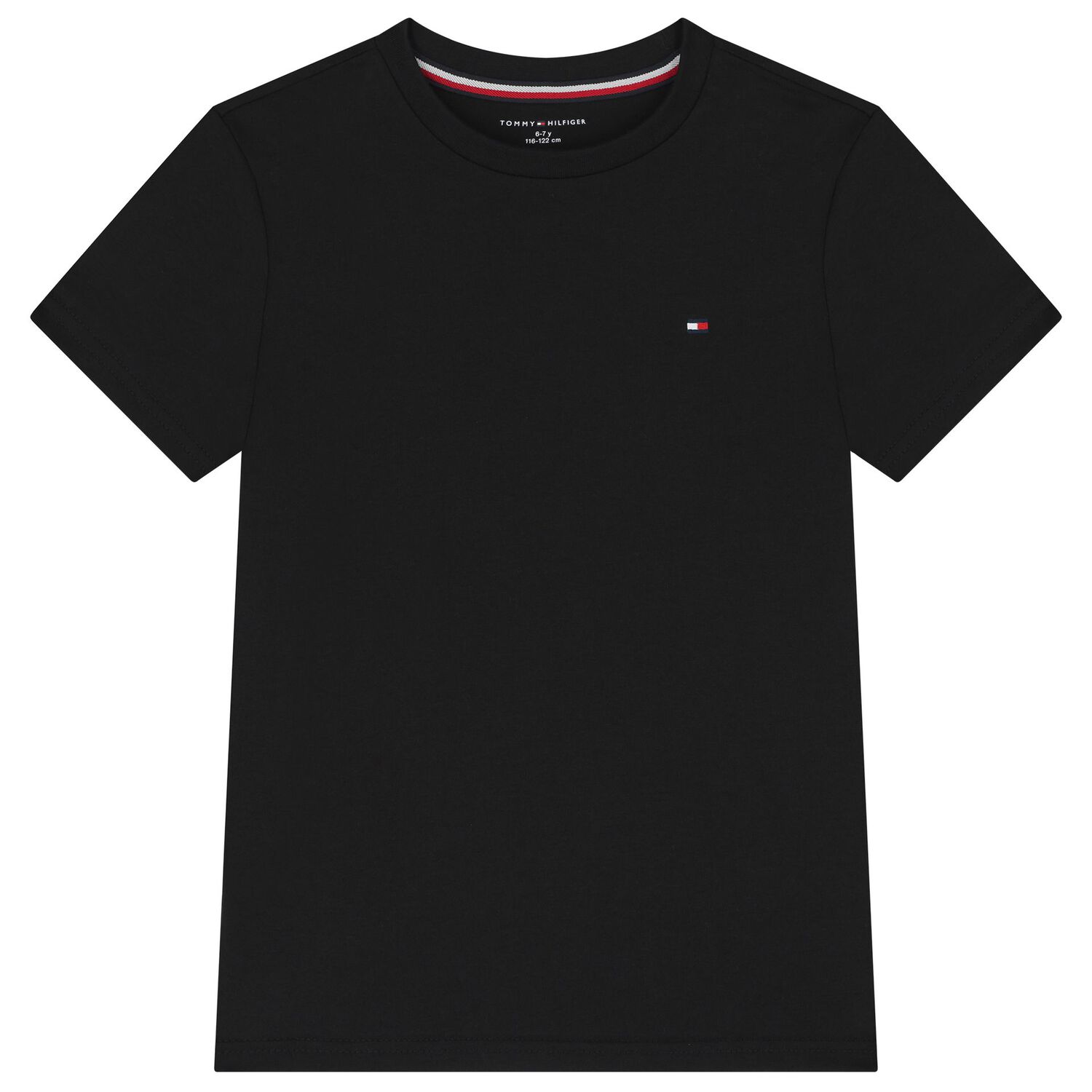 Boys Black & Grey Logo T-Shirts ( 2 Pack ), 7, hi-res