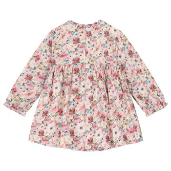 Baby Girls Pink Floral Dress