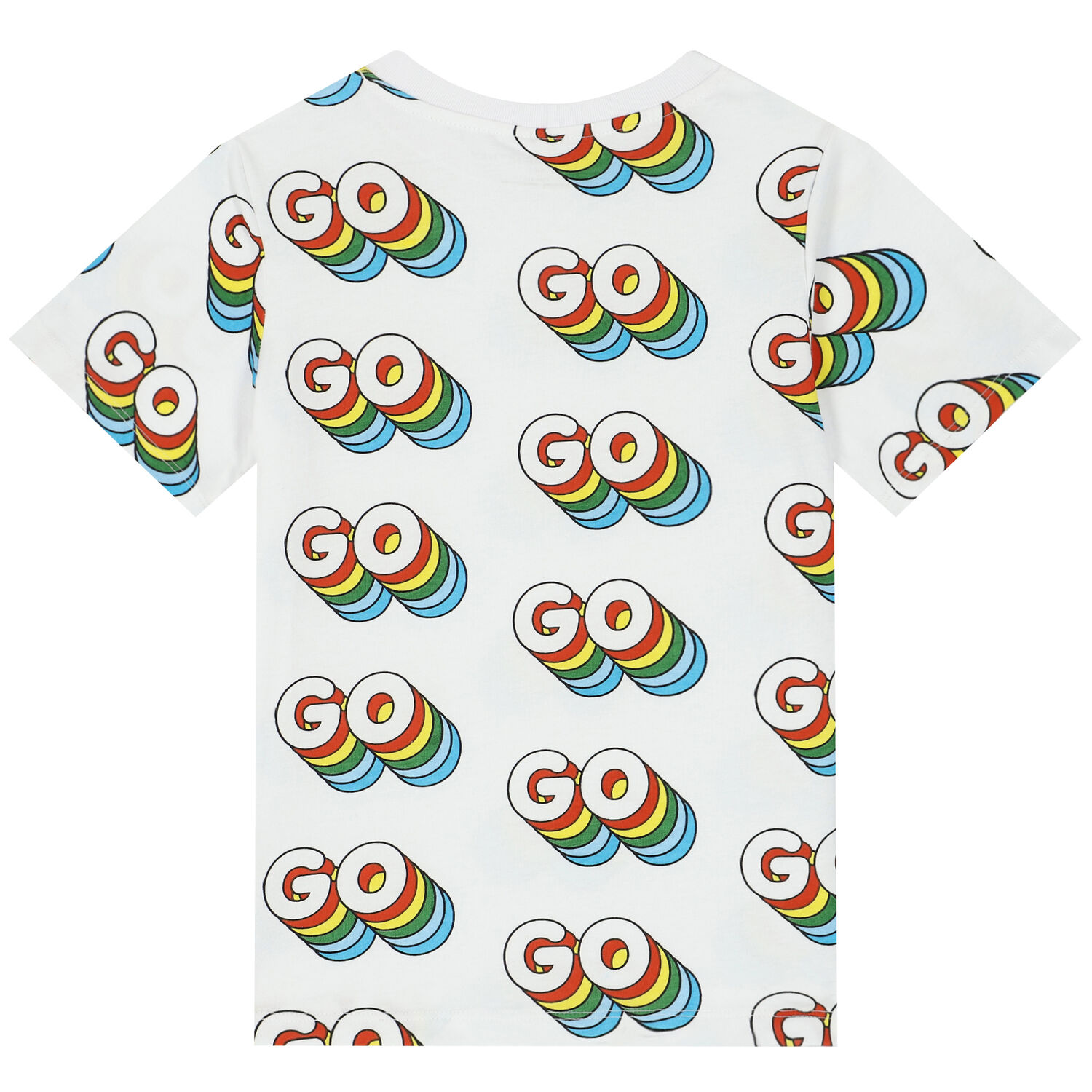  تيشيرت قطن باللون الأبيض للأولاد, 1, hi-res