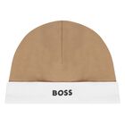 طقم هدايا افرول اولاد بالشعار باللون الابيض والبيج, 2, hi-res