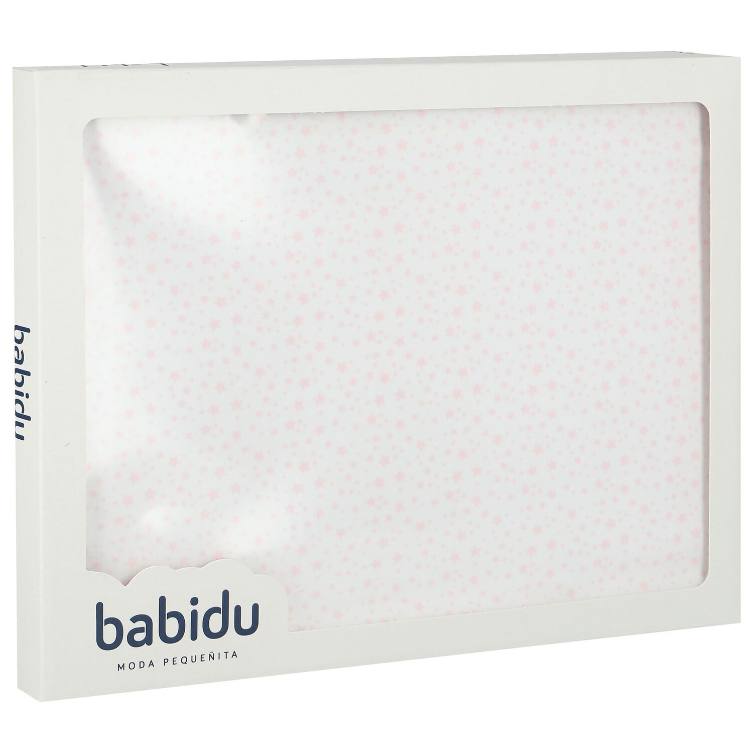 Girls White & Pink Stars Baby Blanket, 3, hi-res image number null