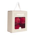 Baby Girls Red Headband & Booties Gift Set, 3, hi-res