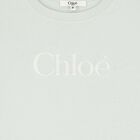 Girls Grey Logo T-Shirt, 2, hi-res