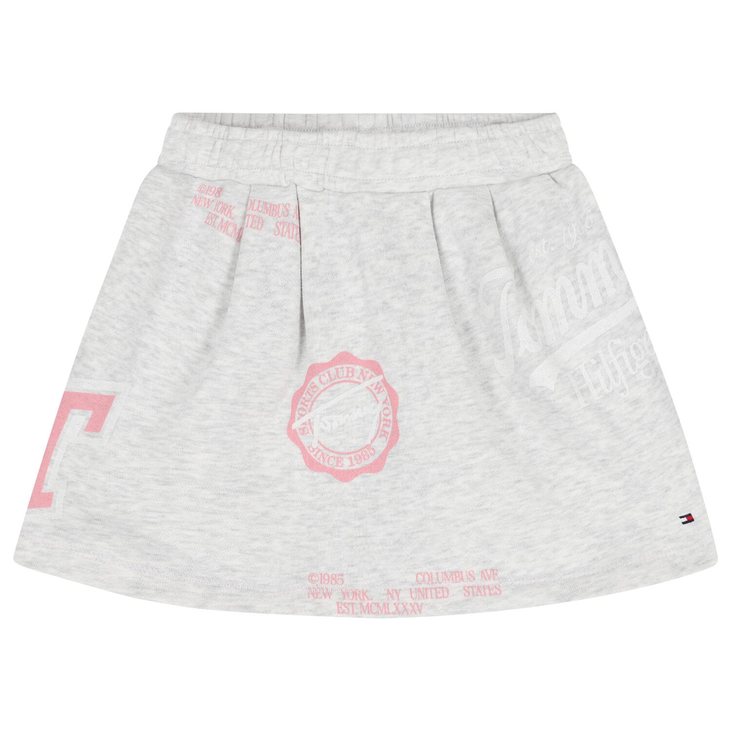 Girls Grey Logo Skirt, 1, hi-res image number null