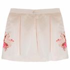 Girls Pink Printed Skirt, 1, hi-res