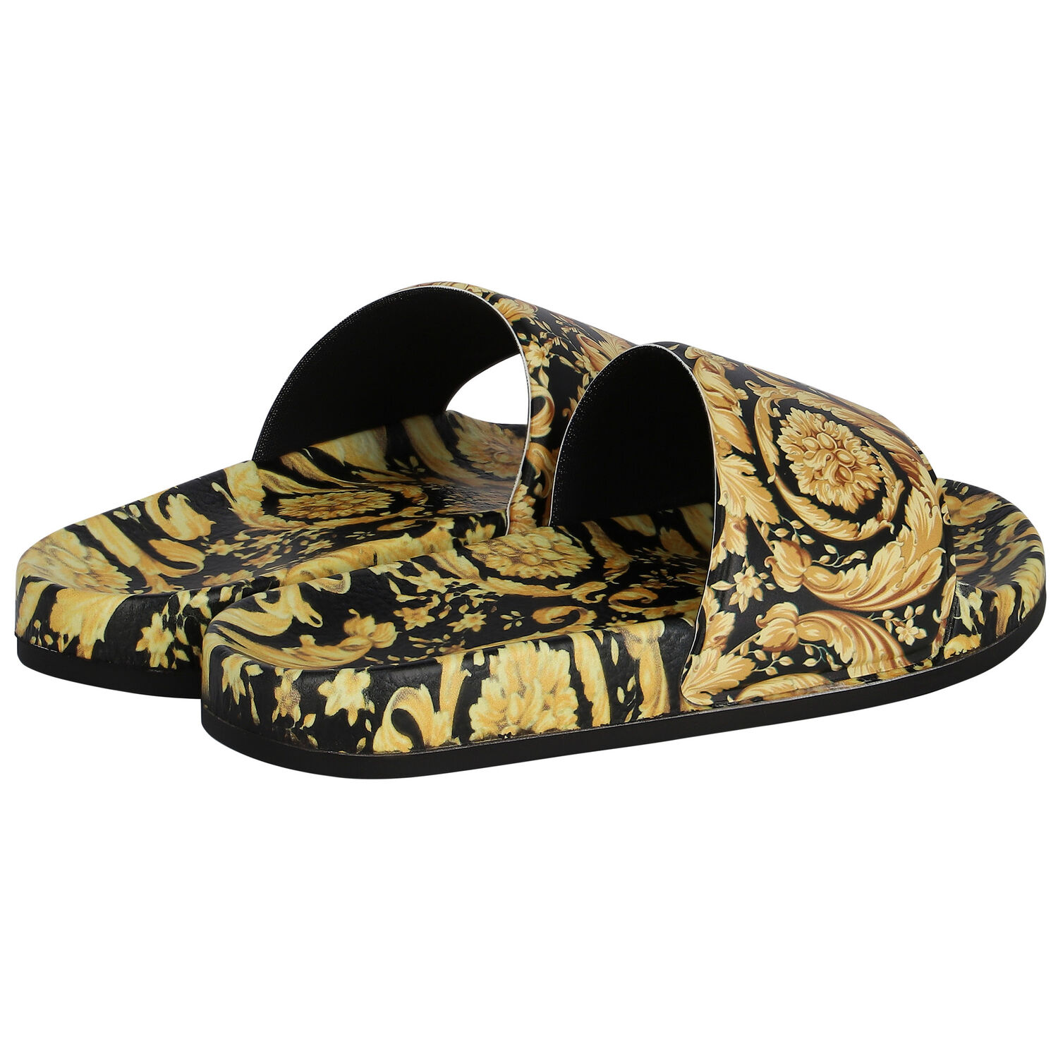 سلايدر باروكو باللون الذهبي والأسود, 1, hi-res