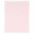 Baby Girls Pink & White Blanket, 1, hi-res