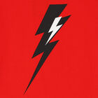 Boys Red Thunder Bolt T-Shirt, 1, hi-res