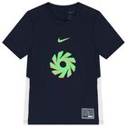 Boys Navy Blue Haaland Academy 25 Football T-Shirt, 1, hi-res