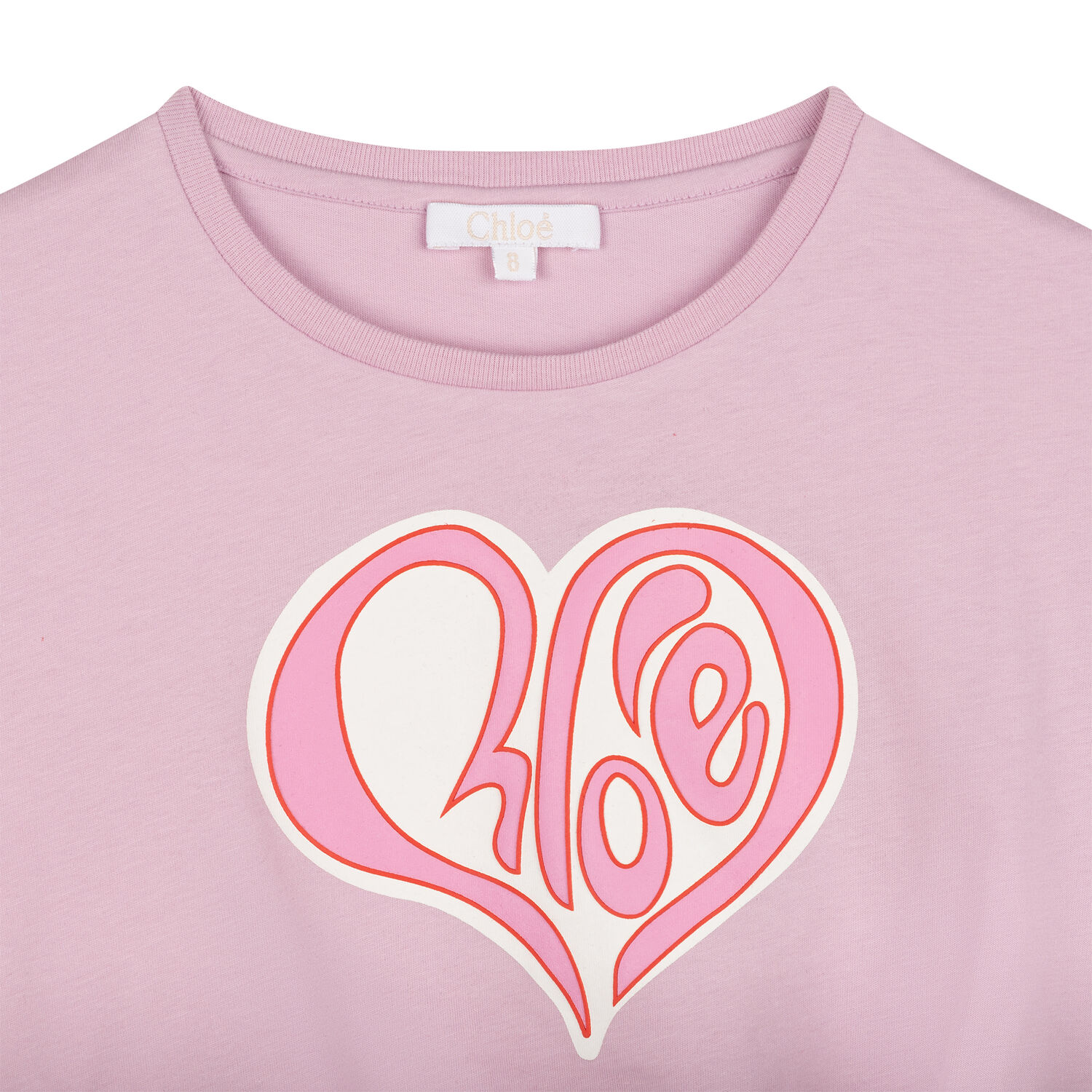 Girls Pink Logo T-Shirt, 4, hi-res