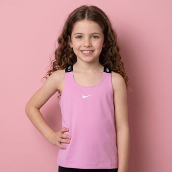 Girls Pink Logo Top