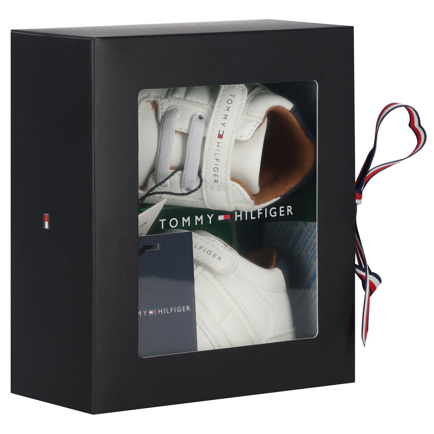 Baby Boys Ivory Logo Pre Walker Shoes, 1, hi-res