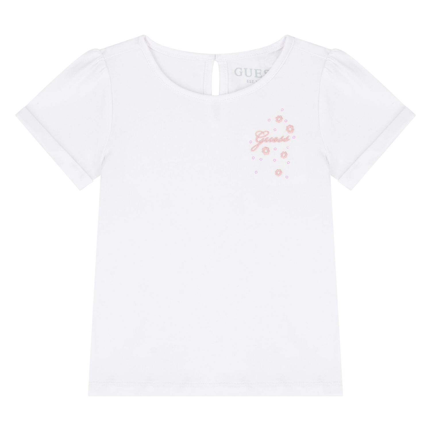 طقم تنورة التول باللون الأبيض والوردى, 1, hi-res