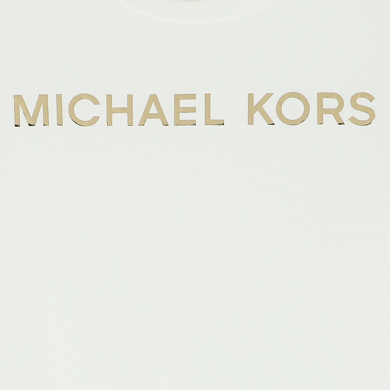 تيشيرت بنات بالشعار باللون الأبيض, 1, hi-res