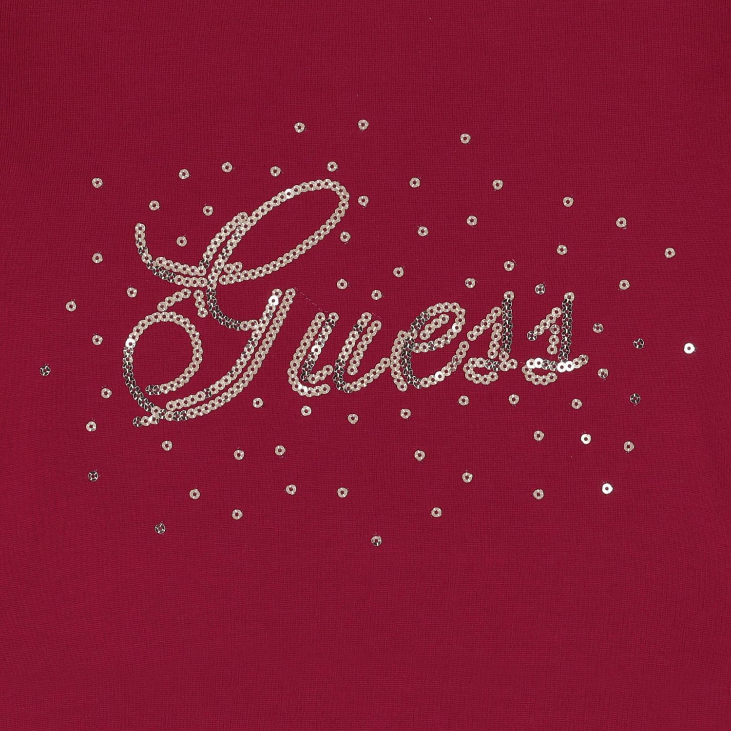 Girls Burgundy Logo Dress, 1, hi-res