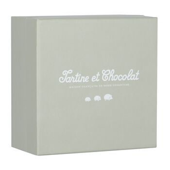 Ivory Rabbit Baby Comforter