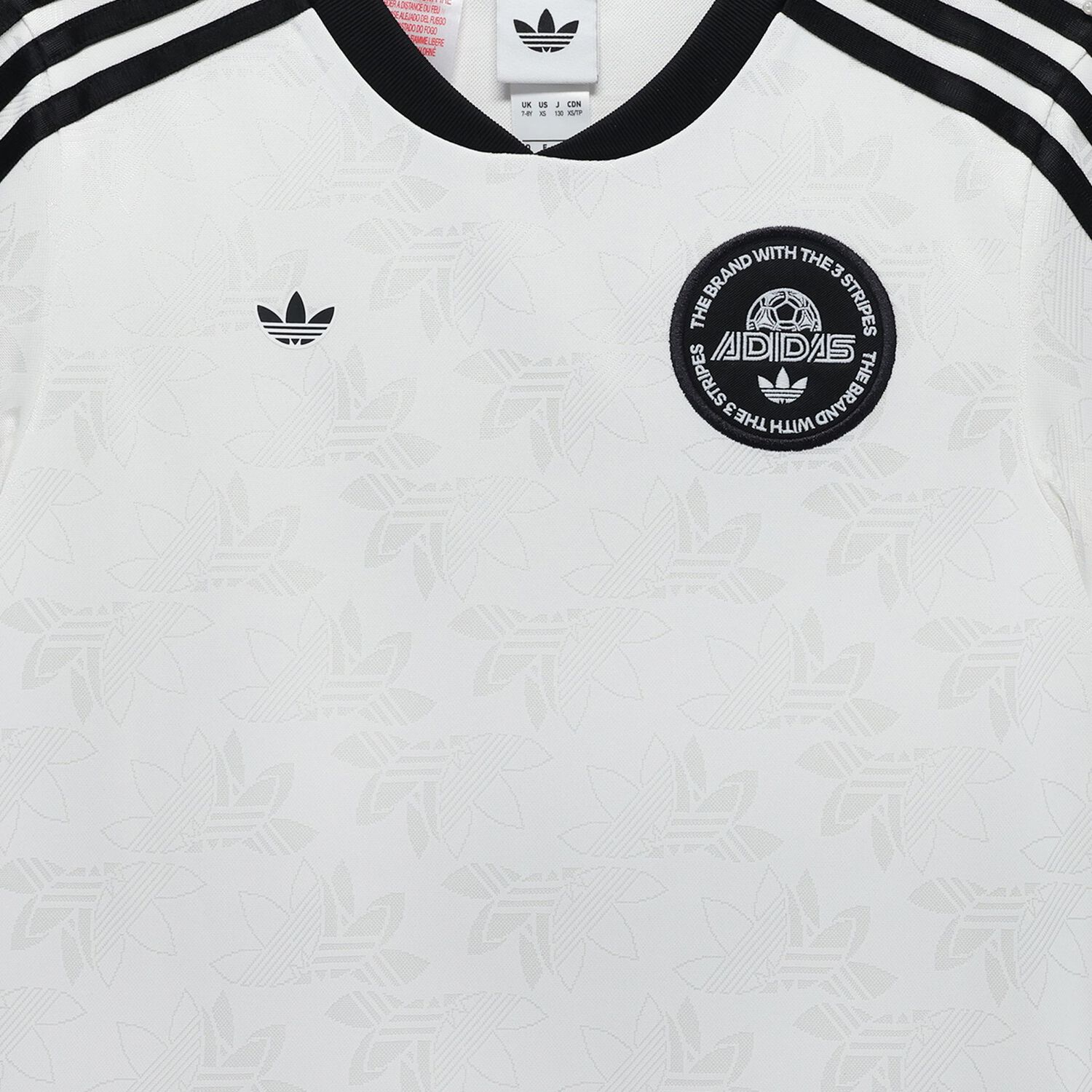 White & Black Logo T-Shirt, 1, hi-res