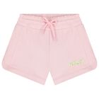 Girls Pink Logo Shorts, 1, hi-res