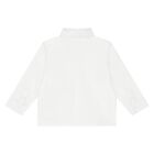 Boys White & Blue Denim Trouser Set, 1, hi-res