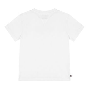 Baby Boys White Logo T-Shirt