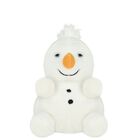 Palm Pals White Froyo Snowman Soft Toy ( 18CM ), 1, hi-res