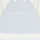 Blue & White Logo Baby Romper, 1, hi-res