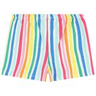 طقم بلوزة وشورت باللون الأصفر للبنات, 1, hi-res