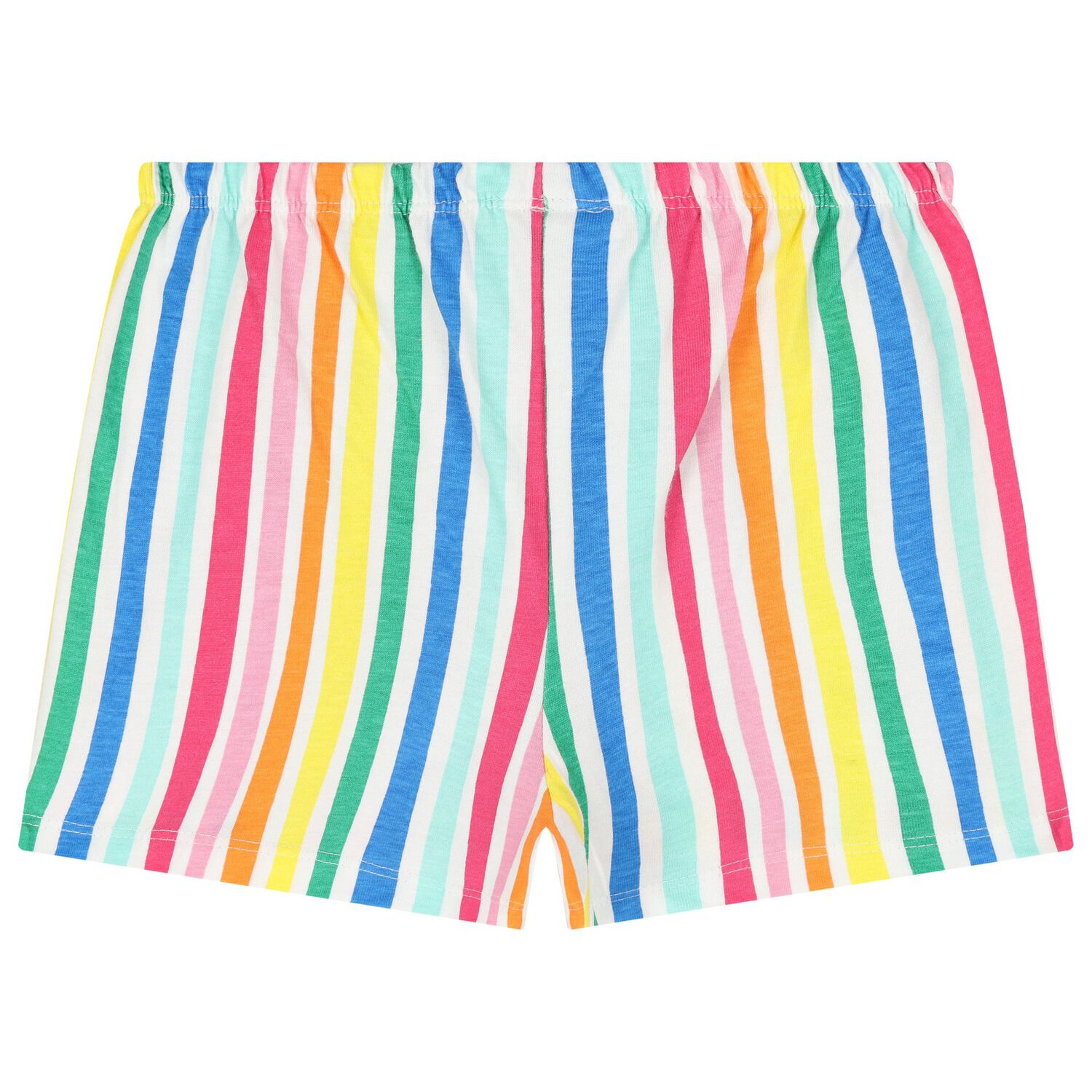 طقم بلوزة وشورت باللون الأصفر للبنات, 1, hi-res image number null