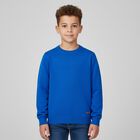 Boys Blue Knitted Jumper, 1, hi-res
