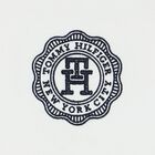 توب أولاد باكمام بالشعار باللون الأبيض, 1, hi-res