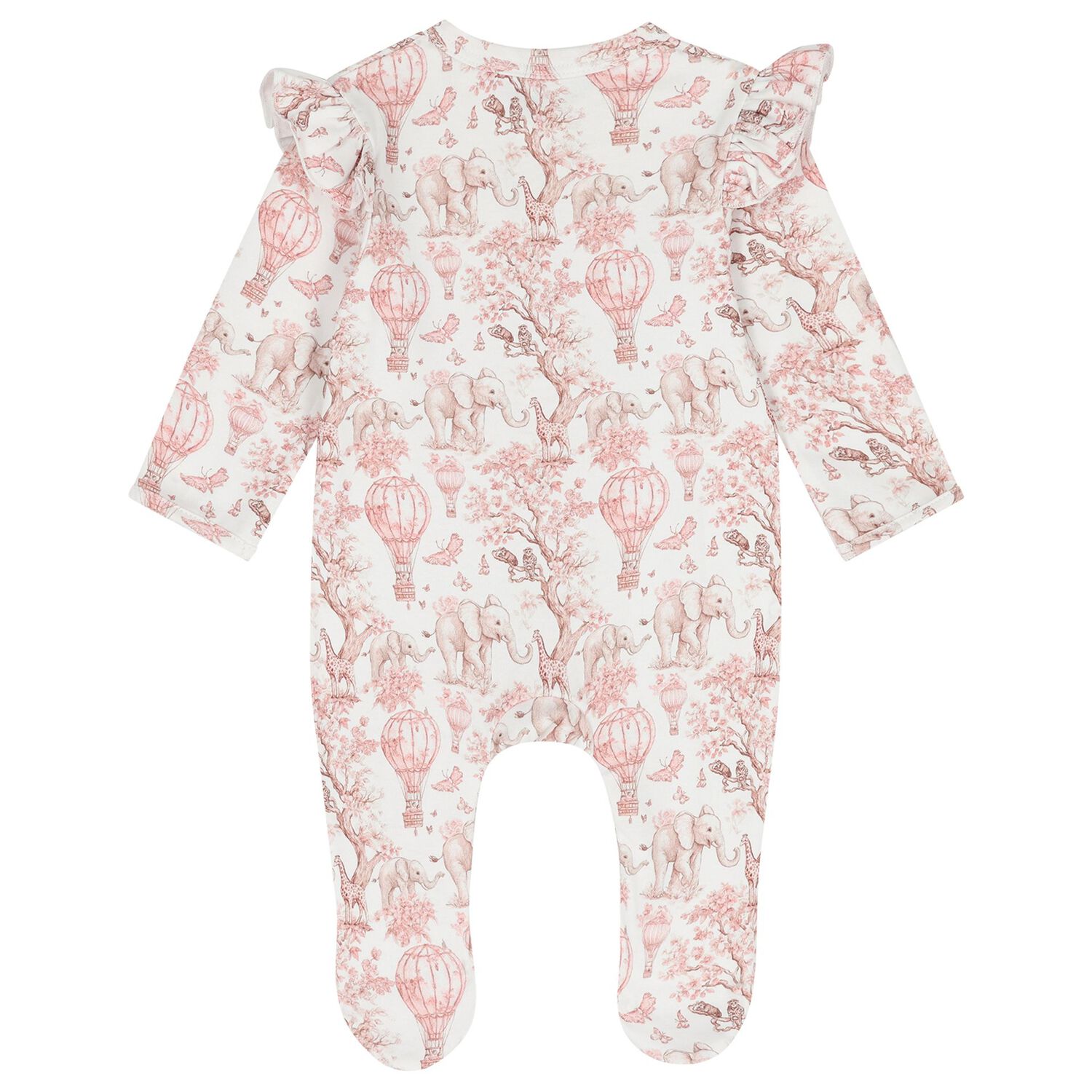 مجموعة هدايا بيبي جرو باللونين الأبيض والوردي من أفريقيا للبنات, 1, hi-res