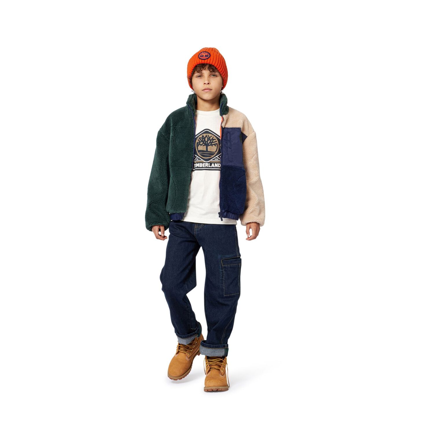 تي شيرت بشعار عاجي للأولاد, 1, hi-res image number null