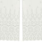 Girls Ivory Logo Broderie Anglaise Trousers, 1, hi-res