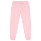 Girls Pink Logo Tracksuit, 1, hi-res