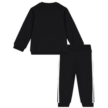 Black & White Logo Tracksuit