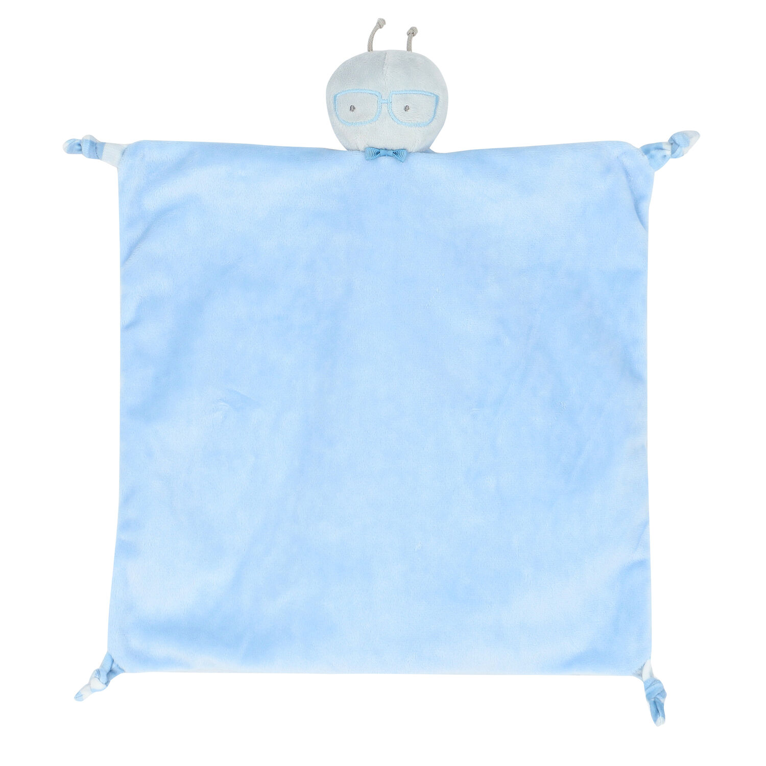 Baby Boys Blue Doudou Comforter, 1, hi-res image number null