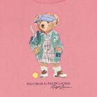 Baby Girls Pink Polo Bear Dress Set, 1, hi-res