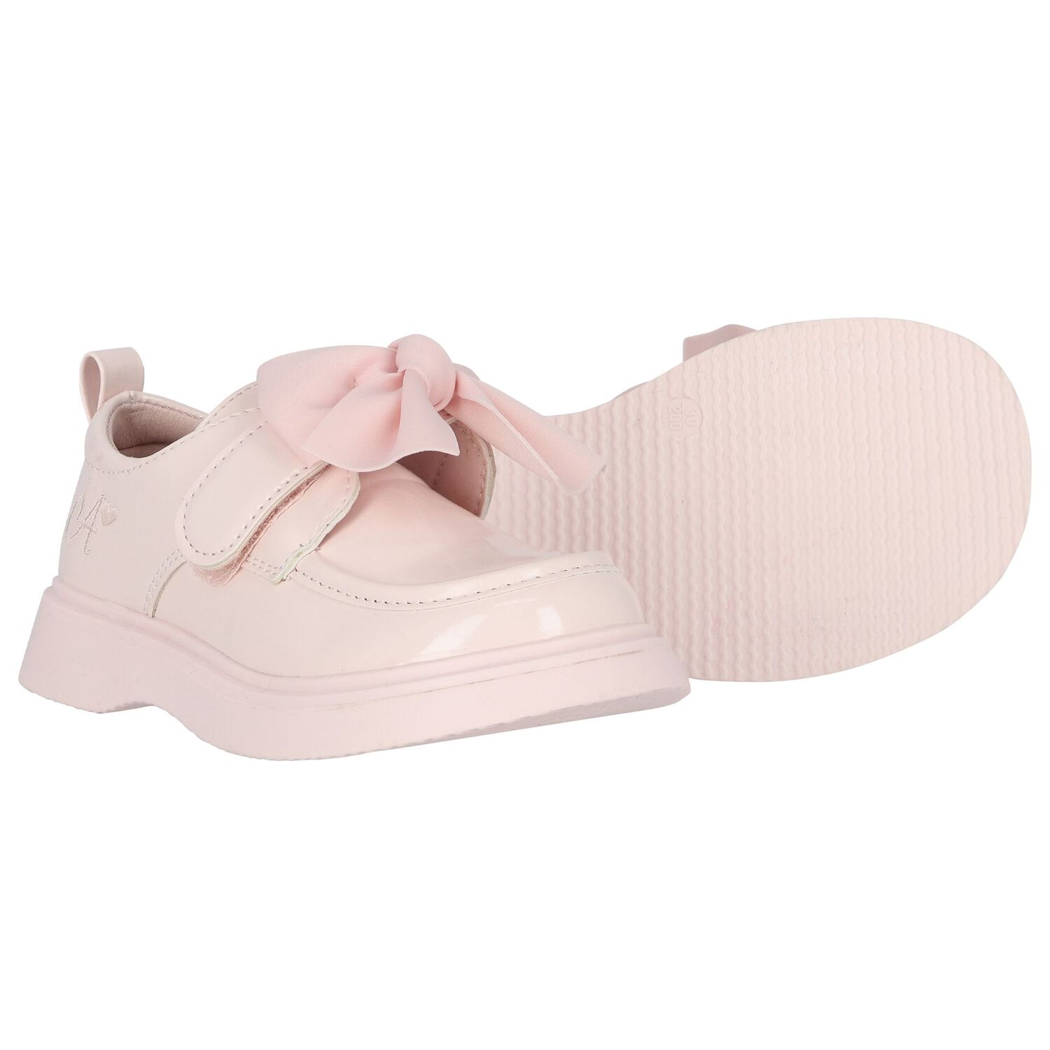 حذاء رياضي بفيونكة باللون الوردي , 1, hi-res image number null