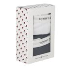 بنطلون ضيق قطني للبنات باللونين الأبيض والأزرق الداكن (عبوة من قطعتين), 1, hi-res