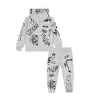 Younger Boys Grey Logo Tracksuit, 1, hi-res