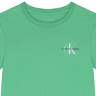 Boys Green Logo T-Shirt, 4, hi-res