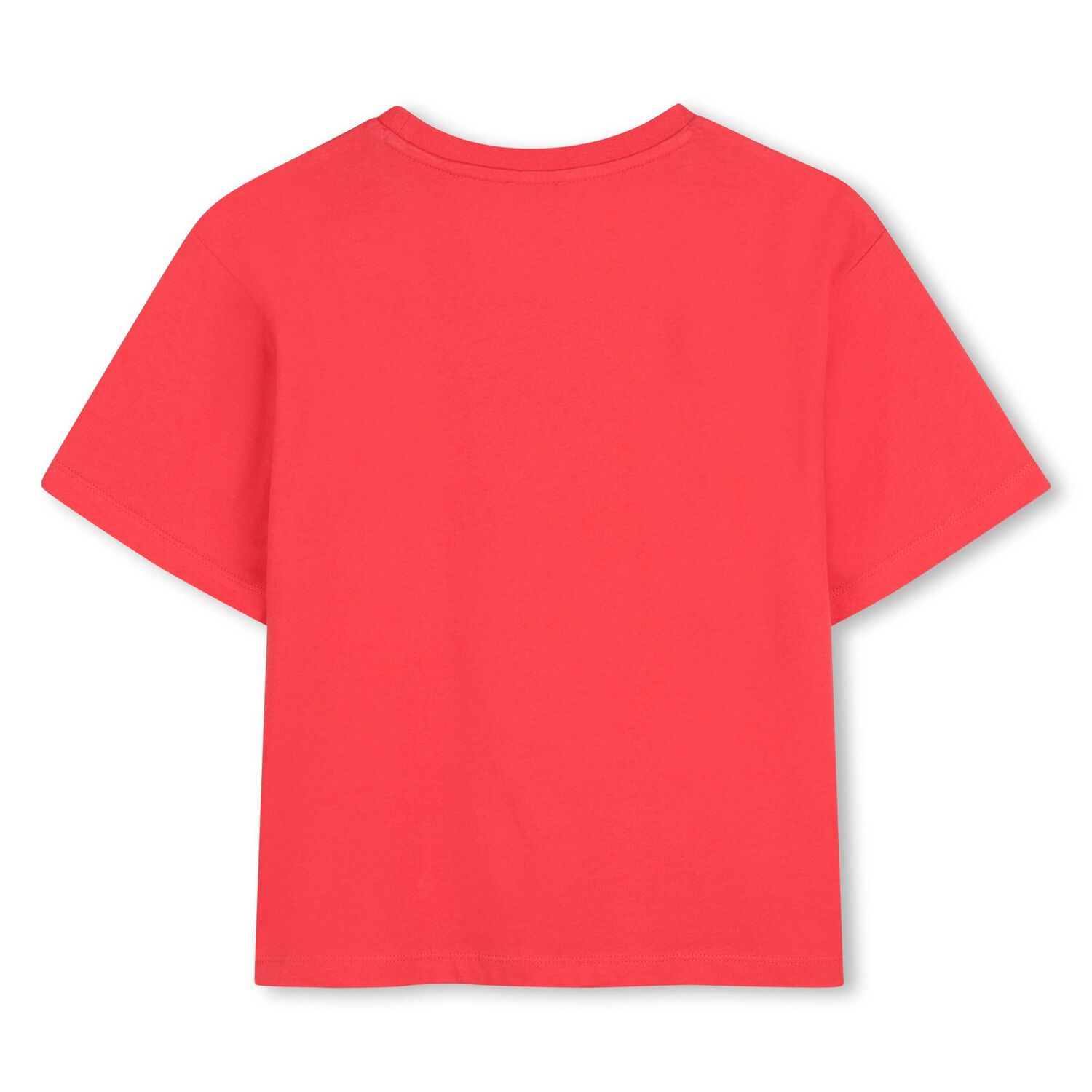 Girls Red Logo T-Shirt, 1, hi-res