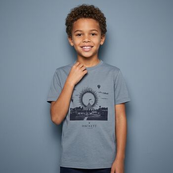 Boys Blue Logo T-Shirt
