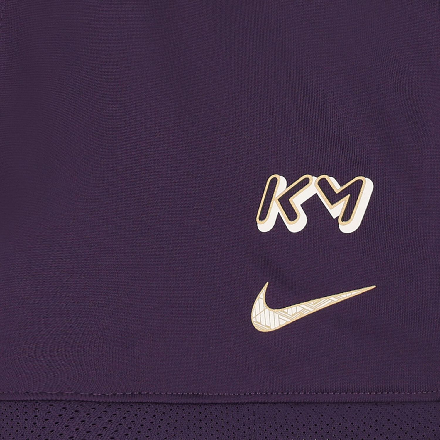 Boys Purple Mbappé Logo Shorts, 1, hi-res image number null