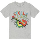 Boys Grey Logo T-Shirt, 1, hi-res