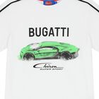 Boys White & Green Logo T-Shirt, 1, hi-res