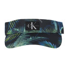 Girls Navy Logo Visor, 2, hi-res