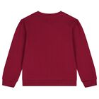 سويت شيرت دب أحمر للبنات, 1, hi-res