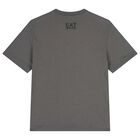 طقم شورت اولاد بالعار باللون الاسود والرمادى , 4, hi-res